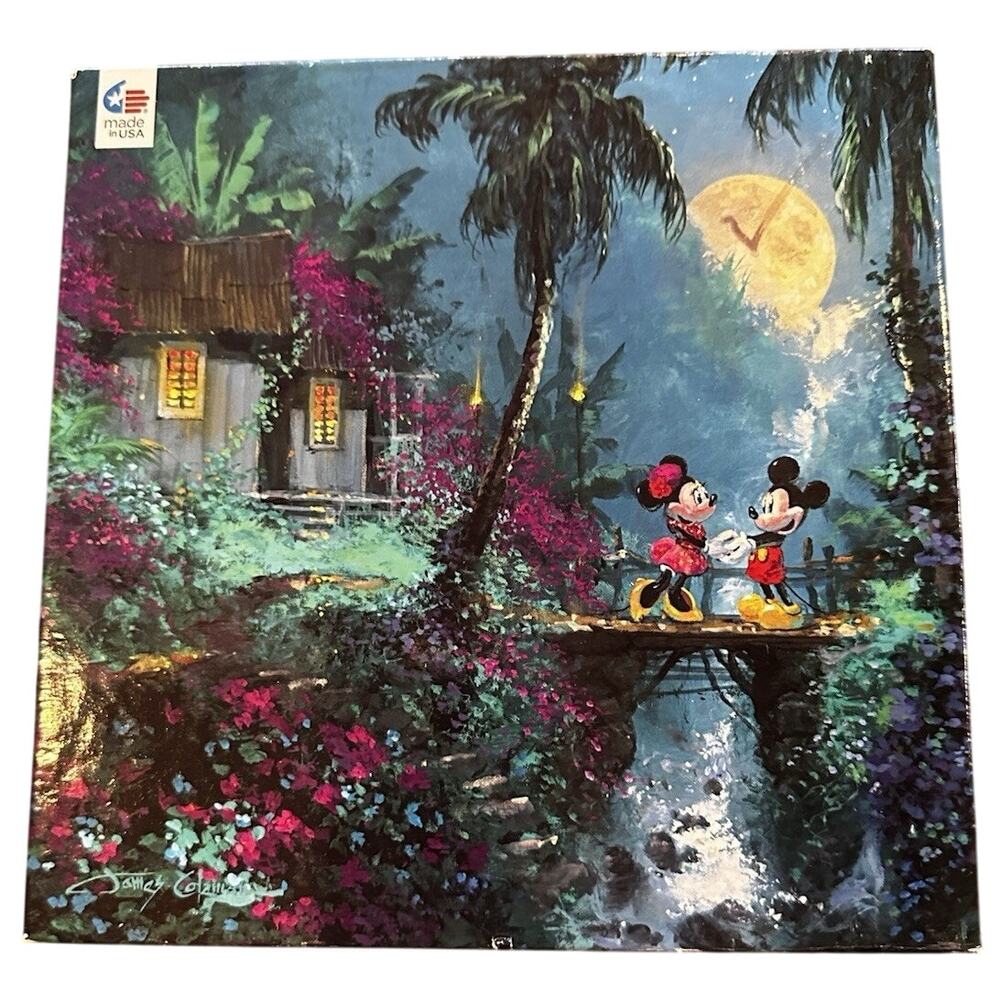 Ceaco - Disney Fine Art Collection, 1000 Piece Jigsaw Puzzles Moonlight Proposal